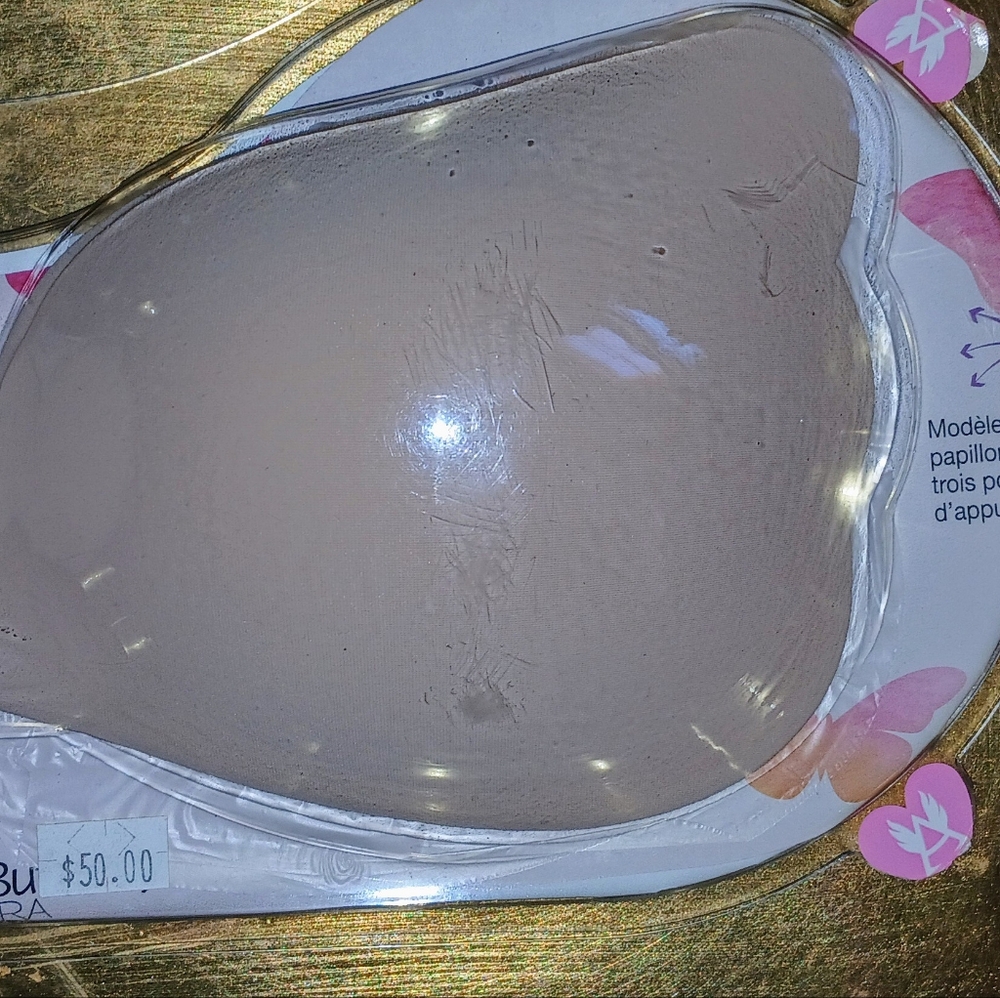 Strapless Silicone Adhesive Bra - Tan - Picture 11 of 11